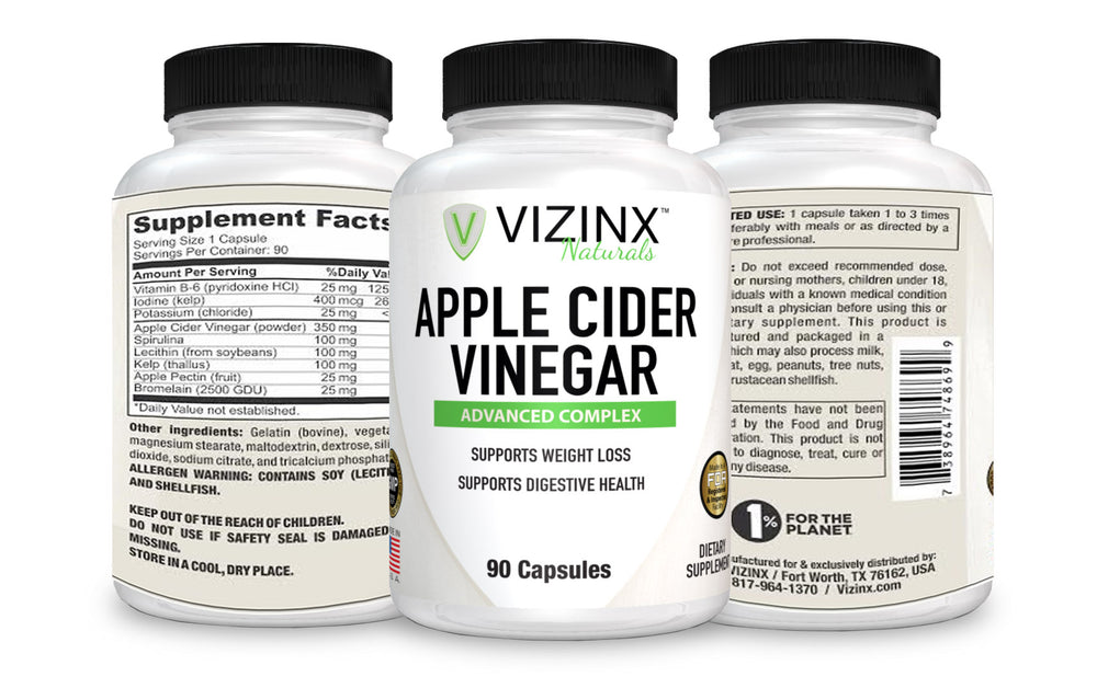 Apple Cider Vinegar Advanced Complex 90 Capsules