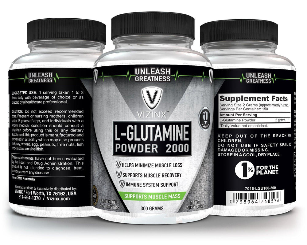 L-Glutamine Powder - VIZINX