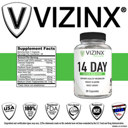 Quick Cleanse 14 DAY - Supports The Elimination of Toxins & Wastes
