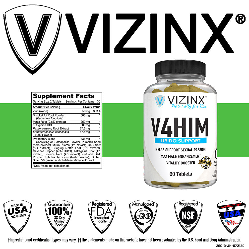 V4HIM Male Performance Enhancement Supplement