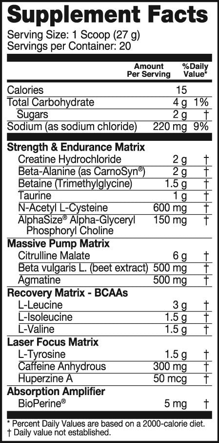 Vizinx B4GYM Raspberry Lemonade - VIZINX
