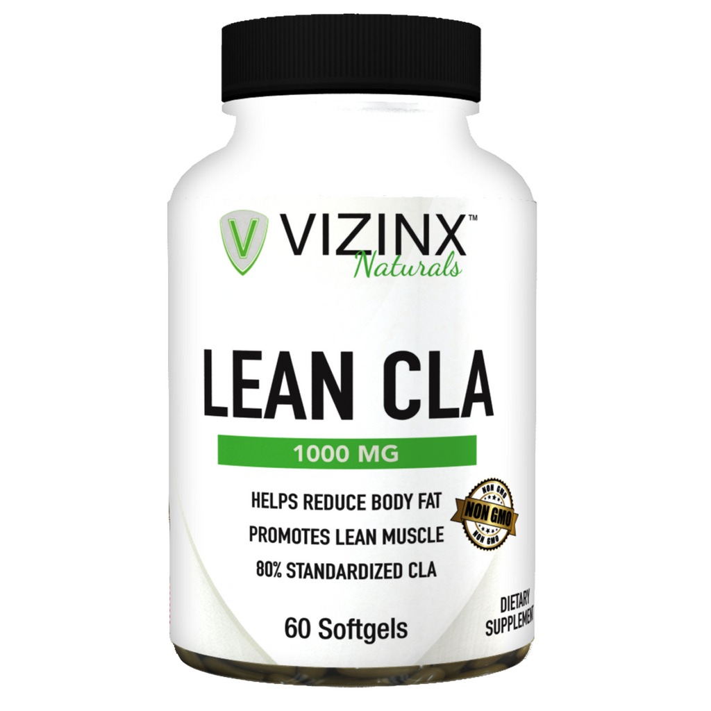 Lean CLA 1000 MG 60 Softgels, NonGMO, 80 conjugated linoleic acid fr