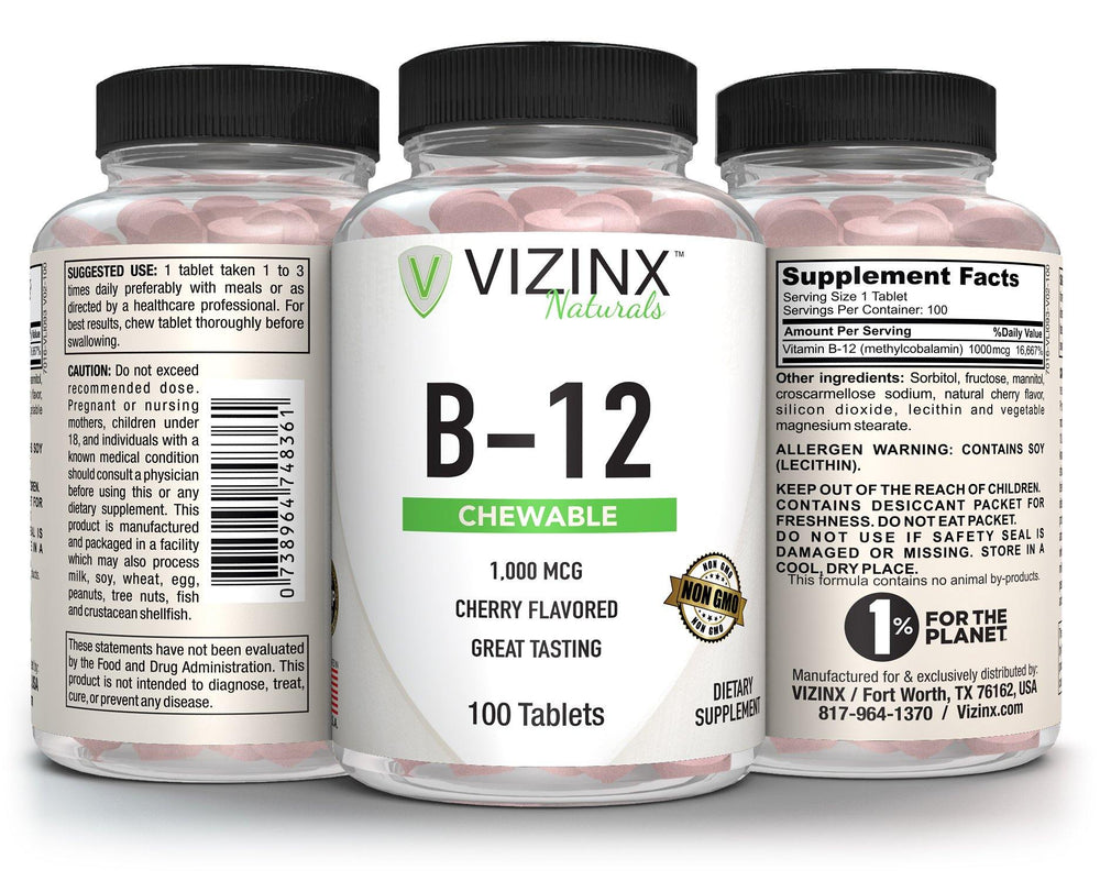 Vitamin B-12 1000 MCG - VIZINX