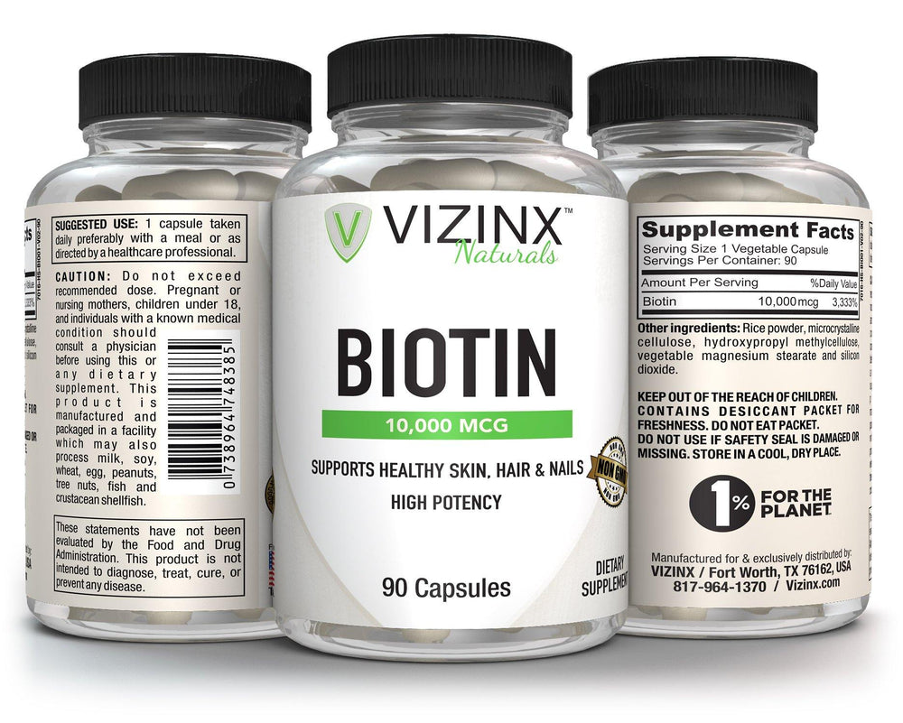 Biotin 10,000 Mg - VIZINX