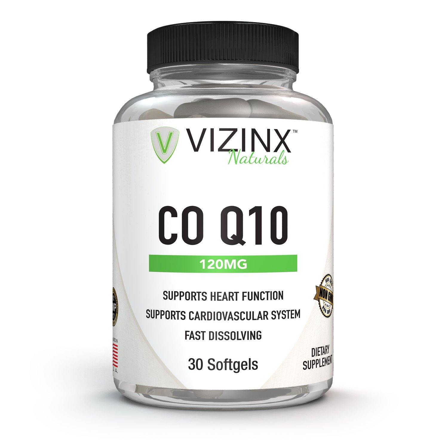 CoQ10 120MG - 30 Softgels - VIZINX