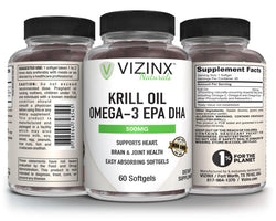 Krill Oil Omega-3 EPA DHA - VIZINX